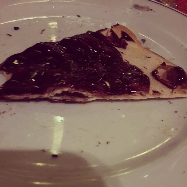 Pizza de chocolate...